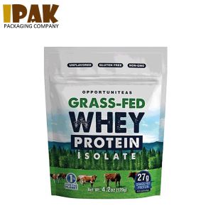 Whey Protein Stand Up Veske Med Ziplock